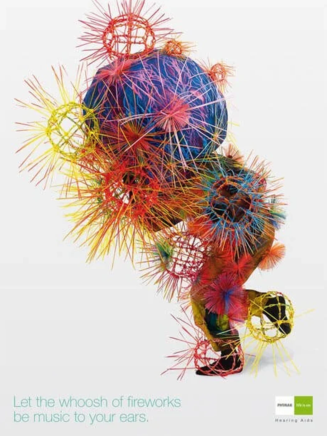 Print ad: let the whoosh of fireworks be music to your ears