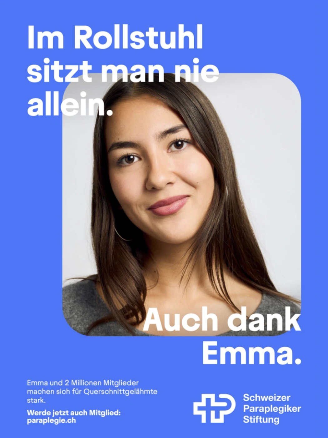 Poster from the second wave: a portrait of Emma