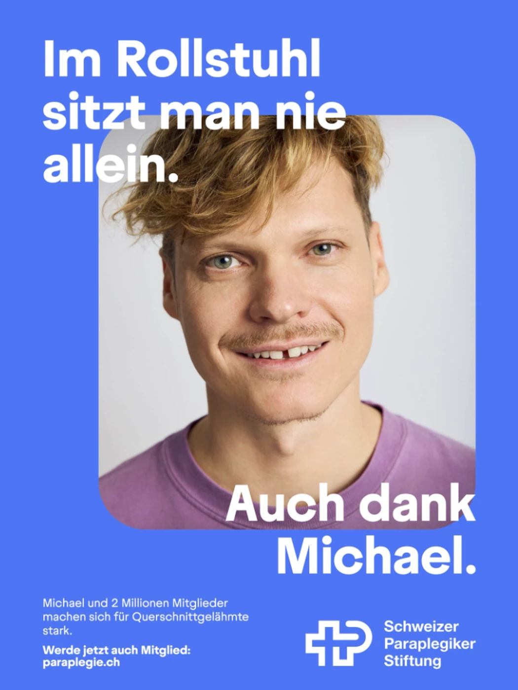 Poster from the second wave: a portrait of Michael